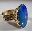 9ct Opal Midcentury Cocktail Ring – "Sculpture" by Peter Minturn Carousel 7