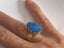 9ct Opal Midcentury Cocktail Ring – "Sculpture" by Peter Minturn Carousel 9
