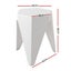Artiss 4PC Puzzle Stool Bar Stools Stackable White Carousel 3