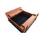 Wooden Kids Sandpit with Built-In Cover & Seating Carousel 8