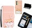 Samsung Galaxy A25 case 3 card leather wallet case printed ID Carousel 1