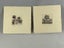 Vintage Pair Of Miniature Limited Edition Landscape Etchings Signed Carousel 1