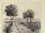 Vintage Pair Of Miniature Limited Edition Landscape Etchings Signed Carousel 7