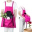 Gardening Apron Canvas Garden Aprons Harvesting Pouch with Quick Release Pocket Carousel 2