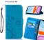 Lenovo K6 Case Embossed Butterfly Wallet Leather Cover Carousel 1