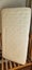 Solid wood baby cot + mattress + cover protector + linen Carousel 2