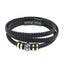 To My Son Love You Forever Leather Braided Bracelet Wristband Magnetic Carousel 8