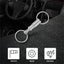 8X Detachable Quick Release Removable Keyring Keychain Key Ring Pull Apart Split Carousel 4