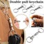 8X Detachable Quick Release Removable Keyring Keychain Key Ring Pull Apart Split Carousel 7