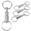8X Detachable Quick Release Removable Keyring Keychain Key Ring Pull Apart Split Carousel 9