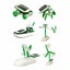 6 in 1 Solar Robot Boat Puppy Car Educational Toy Fan Powered Kit DIY Toys Carousel 4