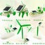 6 in 1 Solar Robot Boat Puppy Car Educational Toy Fan Powered Kit DIY Toys Carousel 8