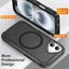 iPhone 16 Plus Heavy Duty Case - Black | MagSafe Compatible | Military Drop P... Carousel 3