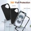 iPhone 16 Plus Heavy Duty Case - Black | MagSafe Compatible | Military Drop P... Carousel 4