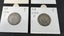 Group of English Silver One Shilling Coins 1936, 1937, 1938, 1939 - Lot E12 Carousel 3
