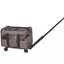 Cat Carrier with Wheels Airline Approved Rolling Pet Carrier 22 lbs Grey Carousel 11