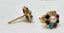22ct Yellow Gold Earrings with Multi-Coloured Stones - 3.59gm - 174815 Carousel 4