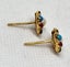 22ct Yellow Gold Earrings with Multi-Coloured Stones - 3.59gm - 174815 Carousel 6