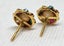 22ct Yellow Gold Earrings with Multi-Coloured Stones - 3.59gm - 174815 Carousel 7