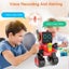 Programmable Robots for Kids Transfering Items Touch & Sound Control Toys-Red Carousel 3