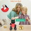 Programmable Robots for Kids Transfering Items Touch & Sound Control Toys-Red Carousel 5
