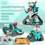3-In-1 Robot Building Kit with Remote Control & APP Programming Toy-8029 Carousel 3