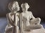 Pair of Art Deco Nude Porcelain Bookends by Cortendorf, Germany - labeled Carousel 5