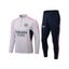 Arsenal Soccer Suit Kits with Long Sleeves Half Zipper -Gray Carousel 1
