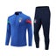 Soccer Suit Football Training Suit with Long Sleeves Half Zipper -ColorfullBlue Carousel 1