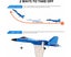 RC Plane Remote Control Glider Airplanes 2.4 GHZChannels for Men Kids Be Carousel 3