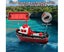 RC Boat with LED Lights,1/72 RC Tugboat,Remote Control Boat with 40+ Min Ru Carousel 6