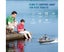 RC Boats for Kids 6+, 2.4GHZ Mini Remote Control Jet ski with Dual Motors & Carousel 6