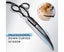 Professional Dog Grooming Scissors Set, 4-Pieces Straight, Upward Curved, D Carousel 4