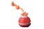Interactive Dog Ball Toy USB Rechargeable Motion Activated Rolling Ball -Orange Carousel 2
