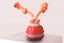 Interactive Dog Ball Toy USB Rechargeable Motion Activated Rolling Ball -Orange Carousel 5