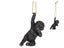 Gardenware - 72cm Hanging Black Bay Gorilla - Set of 2 Carousel 1