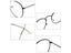 Vintage Men Women Eyeglass Metal Frame Glasses Round Spectacles Clear Lens Carousel 4