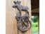 2 Piece Cast Iron Door Knocker Elk Moose Decorative Doorknocker Traditional Carousel 3
