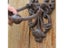 2 Piece Cast Iron Door Knocker Elk Moose Decorative Doorknocker Traditional Carousel 6