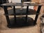 Black glass TV stand Carousel 1