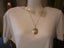 1930's STG.SILVER LOCKET ON STG.SILVER BELCHER CHAIN (18.7gms) Carousel 5