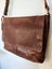 FIBRE genuine leather laptop crossbody satchel (B7) Carousel 3