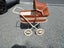 DOLLS PRAM / CARRY COT ON WHEELS. VINTAGE IN REALLY GOOD ORDER Carousel 5