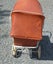 DOLLS PRAM / CARRY COT ON WHEELS. VINTAGE IN REALLY GOOD ORDER Carousel 8
