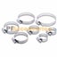 Wideskall 21 Pcs Worm Gear Hose Clamp Assortment Set Size 4.5" 3.5" 2.75" 2"... Carousel 2