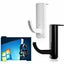 4 Pack Plastic Headphone Holder Earphone Headset Hanger Rack Stand Hook Computer Carousel 7