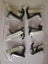 4 Pack Plastic Headphone Holder Earphone Headset Hanger Rack Stand Hook Computer Carousel 13