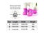 4pcs S/M/L Pet Dog Rain Shoes Anti Slip Waterproof Pet Dog Cat Rain Shoes 7 Carousel 7