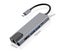 Portable 5-in-1 Gigabit Ethernet Lan RJ45 Type-C Hub to 4K USB 3.0 PD USB-C Carousel 6