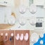 5PCS Self Adhesive Hanger Hooks Stick On Wall Sticky Towel / Coat Hanging Hook Carousel 1